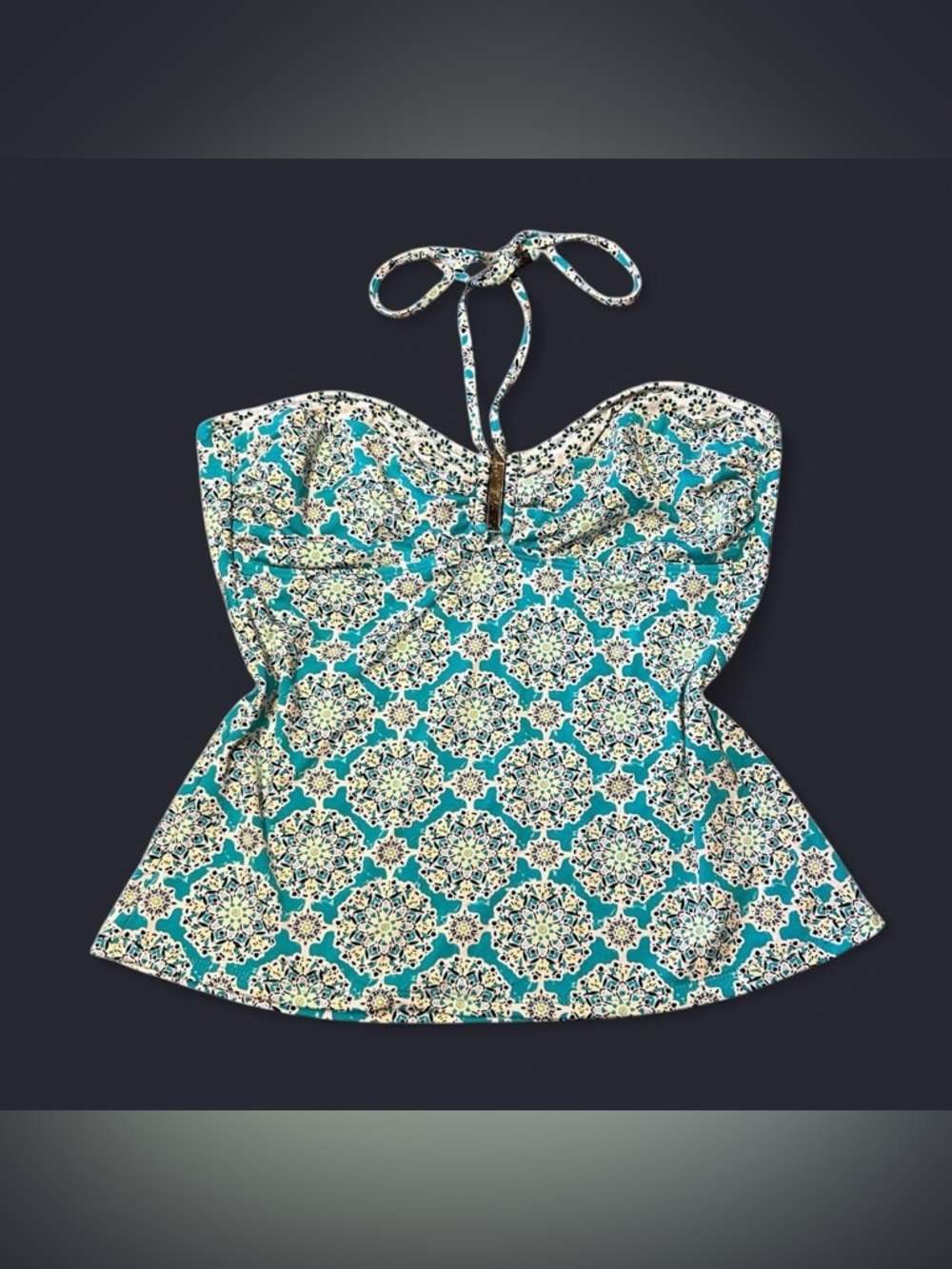Y2K Blue Mermaid Halter Top by a.n.a!